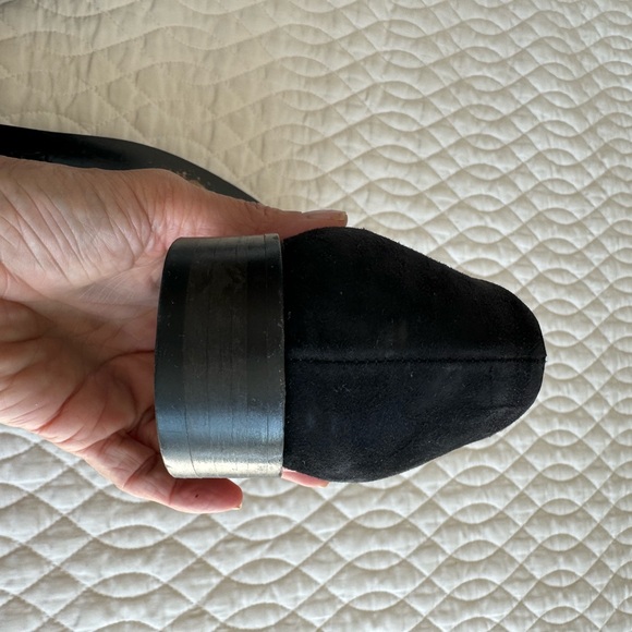 Robert clergerie xoxo black suede loafers. Size 7 1/2 - Picture 6 of 7